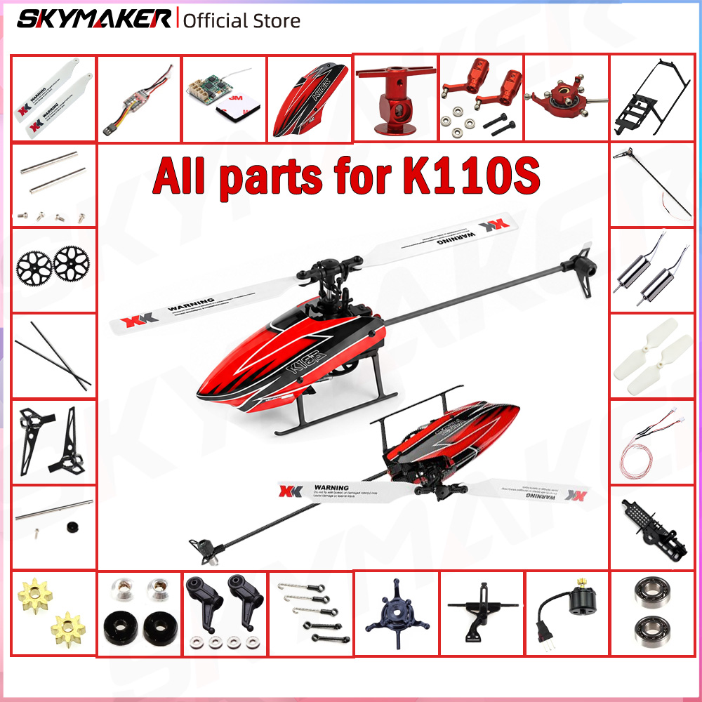 WLtoys XKS K110 K110S – оригин – обзор и цена Rc Helicopter Coaxial